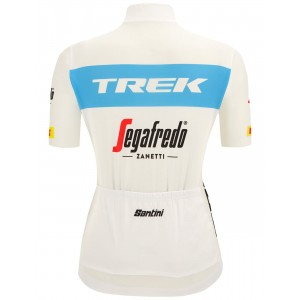 TREK-SEGAFREDO Damen Team 2022 Radtrikot kurzarm (langer Reißverschluss)-Radsport-Profi-Team