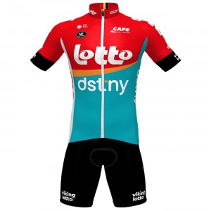 Lotto Dstny 2023 Trägerhose Radsport-Profi-Team