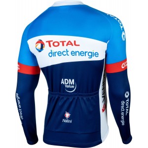 Team Total Direct Energy 2019 Radtrikot langarm-Radsport-Profi-Team