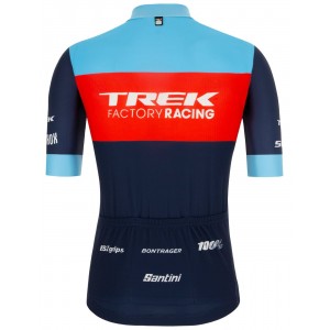 Trek Factory Racing XC 2022 Radtrikot kurzarm (langer Reißverschluss)-Radsport-Profi-Team