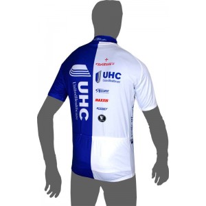 UNITEDHEALTHCARE 2014 Kurzarmtrikot (langer Reißverschluss) Radsport-Profi-Team